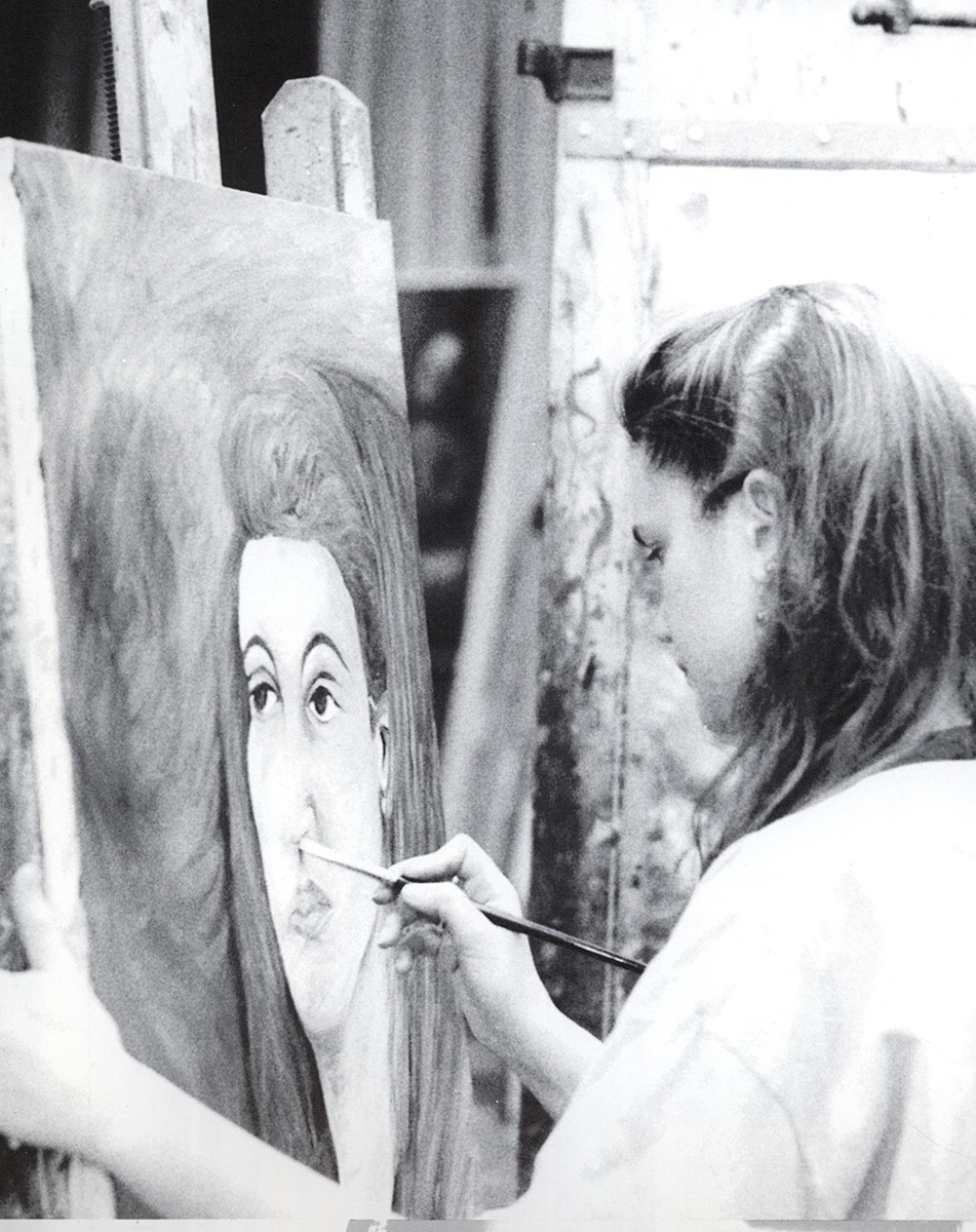 art student 1992